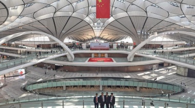 Pekín-Daxin: se estrena el espectacular aeropuerto con forma de estrella de mar