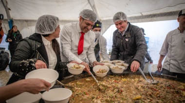 Matías Rodríguez: “la paella es una tradición popular que recuperó el intendente Walter Vuoto”