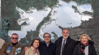 Bertone: "Los fueguinos nos estamos haciendo escuchar en nuestro reclamo sobre Malvinas"