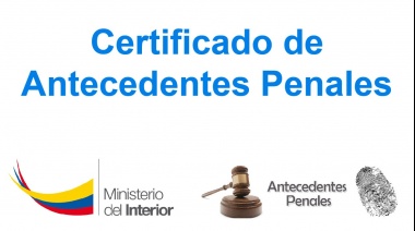 A partir de diciembre podrá tramitarse el certificado de antecedentes penales en los registro de automotor