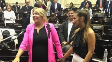 Bertone juró como diputada: "Voy a acompañar a Alberto y ayudar a Melella", dijo