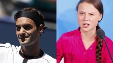 Roger Federer le respondió a Greta Thunberg tras sus duras acusaciones
