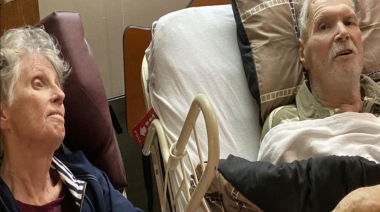 Conmovedor. Luego de 65 años casados murieron tomados de la mano