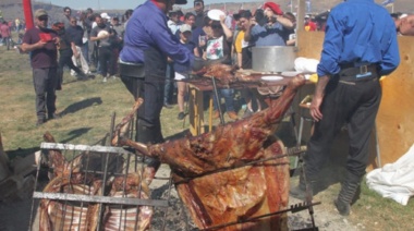 Río Grande se quedó con el primer premio en el "Asado más grande de Tierra del Fuego"