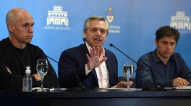 Coronavirus: "No damos licencias para que vayan a pasear; quédense en sus casas", dijo Alberto Fernández