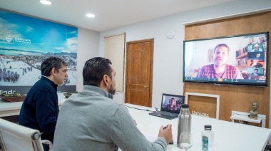 Vuoto y Rodriguez mantuvieron videoconferencia con Lammens para volver a potenciar el turismo