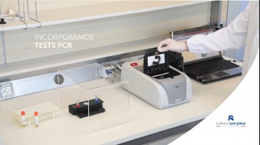 Clínica San Jorge incorpora PCR: los tests más confiables para detectar COVID-19