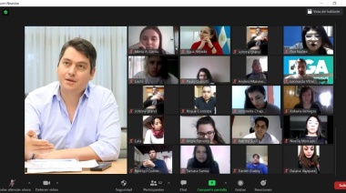 Martín Perez dio inicio al "Mes de las Juventudes"