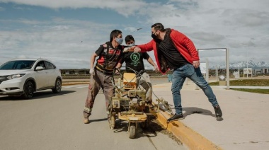El intendente Walter Vuoto recorrió obras en marcha en la ciudad