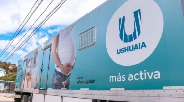 El móvil sanitario municipal atiende en el Barrio Cañadón del Parque