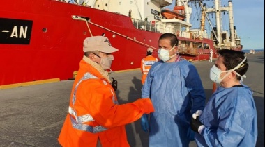Operativo en Pesquero con tripulación con síntomas covid