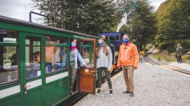 El Tren del Fin del Mundo se suma a la campaña municipal “En Ushuaia te cuidamos”