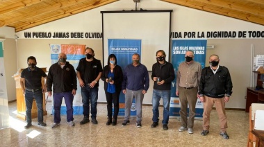 Sciurano y Martínez Allende recibieron un reconocimiento de los Veteranos de Malvinas