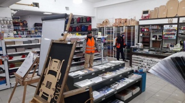 La Municipalidad de Ushuaia continúa con la desinfección de locales comerciales