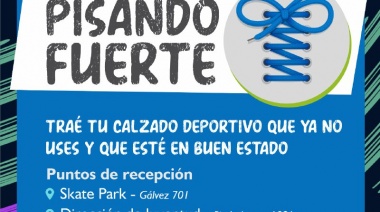 "Pisando Fuerte" : Solidaridad para con los deportistas locales.