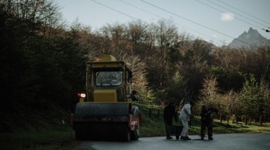 Drenaje, bacheo y repavimentación de la calle Martial