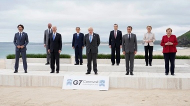 El G7 acordó la donación de 1.000 millones de vacunas y exigió una investigación “transparente” en China sobre el origen del COVID-19