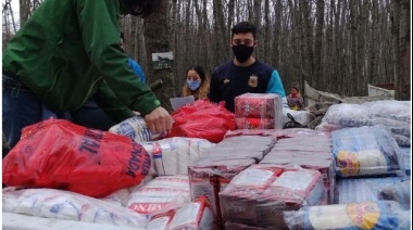 El Municipio entregó alimentos secos y frescos a comedores y copas de leche