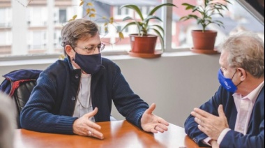 Daniele recibió al obispo de la Diócesis de Río Gallegos y Tierra del Fuego, Jorge García Cuerva