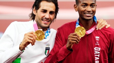 La enorme historia detrás del pacto dorado de Tamberi y Barshim en la final de salto en alto de Tokio 2020