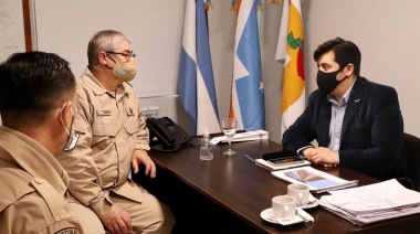 Harrington y el nuevo Jefe de la Prefectura Naval Argentina plantearon una agenda en común
