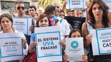 Los Hipotecados UVA marchan al Congreso