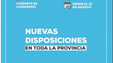 Nuevas flexibilizaciones desde este sábado 21 de agosto