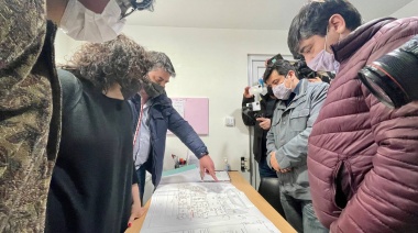 El Intendente Harrington recibió en Tolhuin a la Ministra de salud Carla Vizzotti