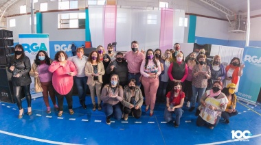 Martín Perez celebró el día de la madre junto a referentes de comedores comunitarios