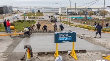 Avanza la repavimentación de calle Belgrano