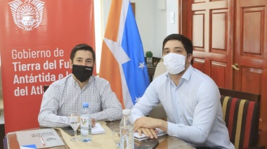 López y Federico Zapata mantuvieron una reunión de trabajo