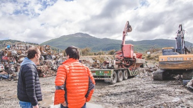 La Municipalidad comenzó la compactación de 5 mil toneladas de chatarra