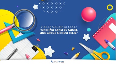 Vuelta segura al cole: “Un niño sano es aquel que crece siendo feliz”