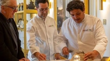 Robert De Niro probó el “menú impagable” del chef argentino, Mauro Colagreco: “Esto no es una comida...”