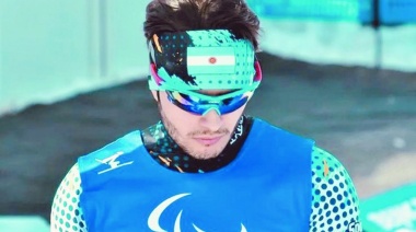 Nico Lima, abanderado argentino en su despedida de Beijing 2022
