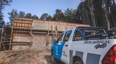 Avances en la construcción de la cisterna para la red de agua potable de los macizos K y D