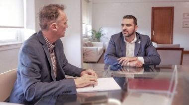 El intendente Vuoto gestionó el financiamiento del nuevo edificio del CAAD