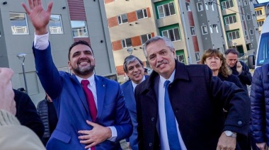 El presidente Fernández y el intendente Vuoto encabezaron la entrega de viviendas y créditos en Ushuaia