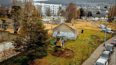 La Municipalidad inició los primeros trabajos en el terreno donde se construirá el CAAD