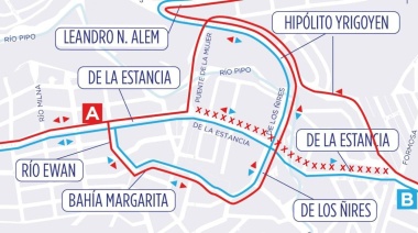 La UISE realizará cambios de recorrido en las líneas A y C de colectivos