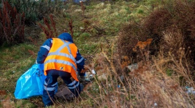 Jornada de limpieza en el barrio Río Pipo