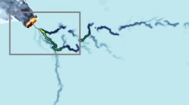 Un río de casi 500 kilómetros drena el hielo bajo la Antártida