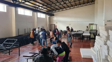 La Municipalidad de Ushuaia colabora en la recepción de brigadistas que combaten el fuego