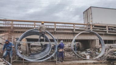 Cada vez mas cerca el nuevo puente sobre Arroyo Grande