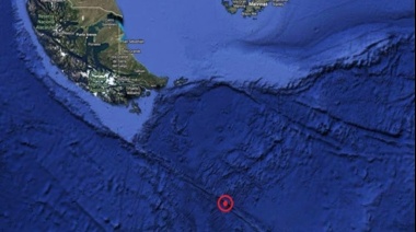 Sismo de 4,8 grados en el Pasaje de Drake .