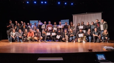 El EMUSH 2023 dejó impactantes murales con la consigna" Ser Nacional"