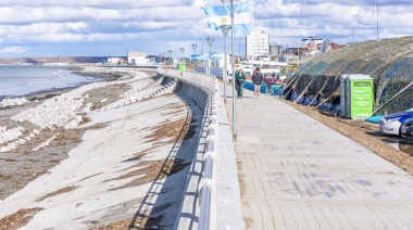 Paseo Costero: Finalizada la obra principal continúan con veredas e instalación eléctrica