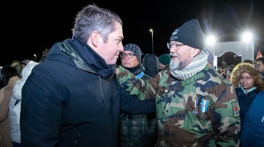 "Nuestra vigilia es el abrazo de todo el pueblo a nuestros héroes de Malvinas"