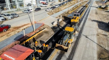 Trabajan en mejoramiento del ingreso a Ushuaia