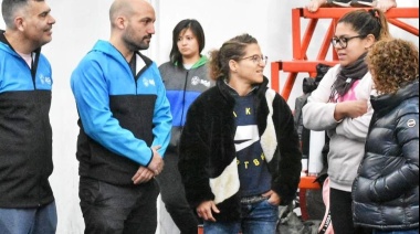 Paula Pareto llegó a Tierra del Fuego para formar parte de los premios Ciudad de Río Grande